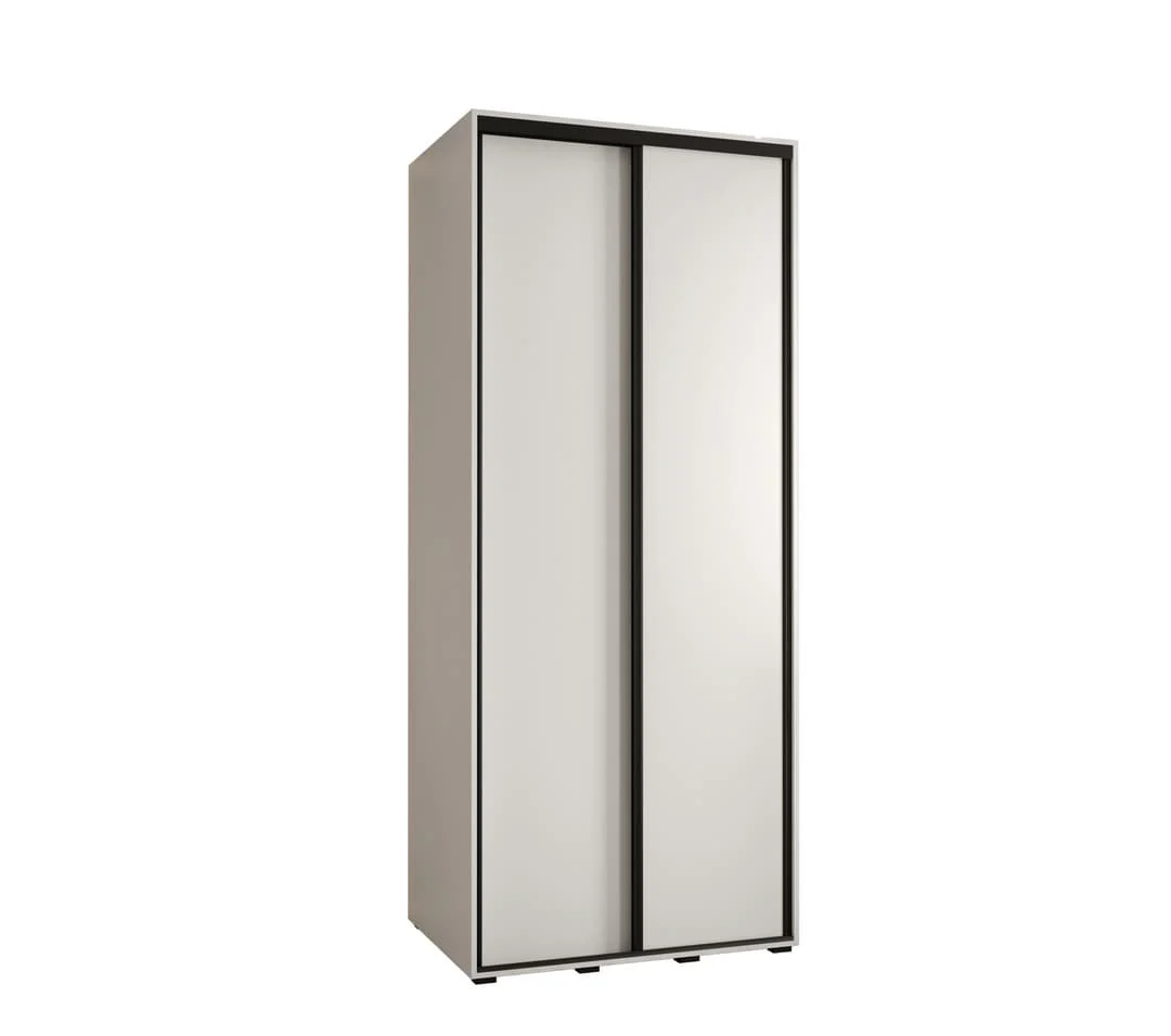 Cannes I Sliding Door Wardrobe 110cm - Image 6