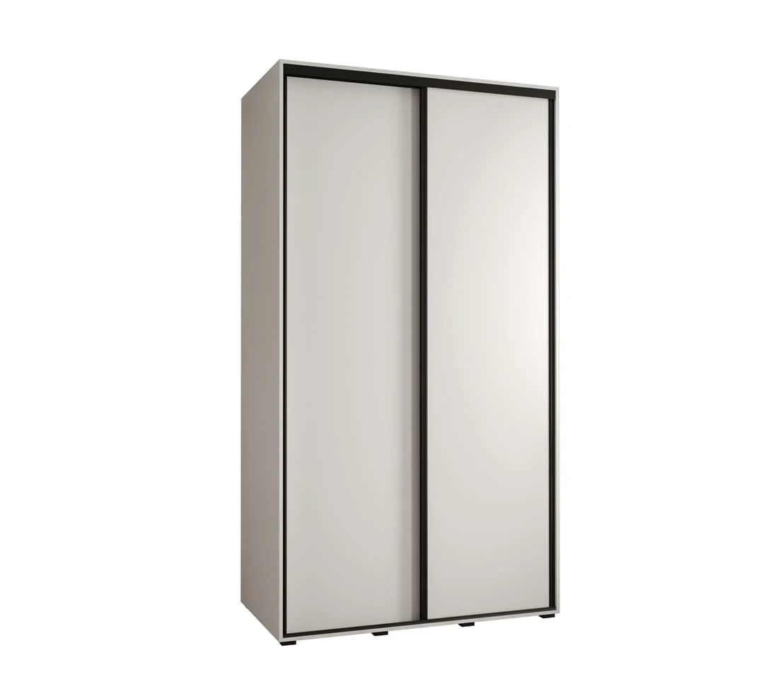Cannes I Sliding Door Wardrobe 130cm - Image 9