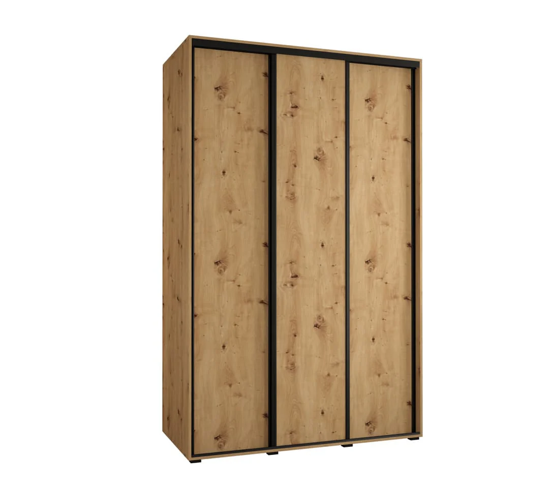 Cannes I Sliding Door Wardrobe 160cm - Image 5