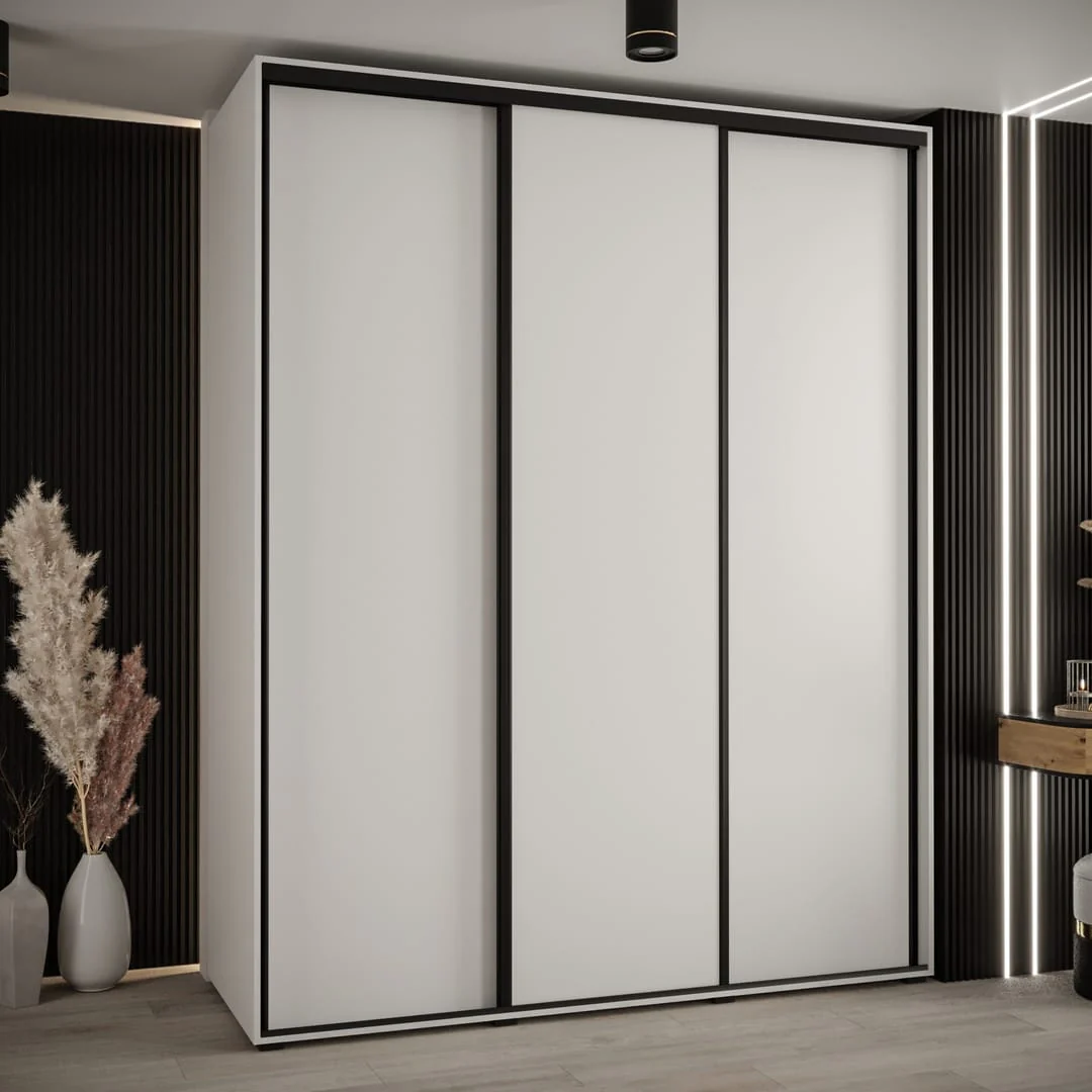 Cannes I Sliding Door Wardrobe 190cm - Image 8