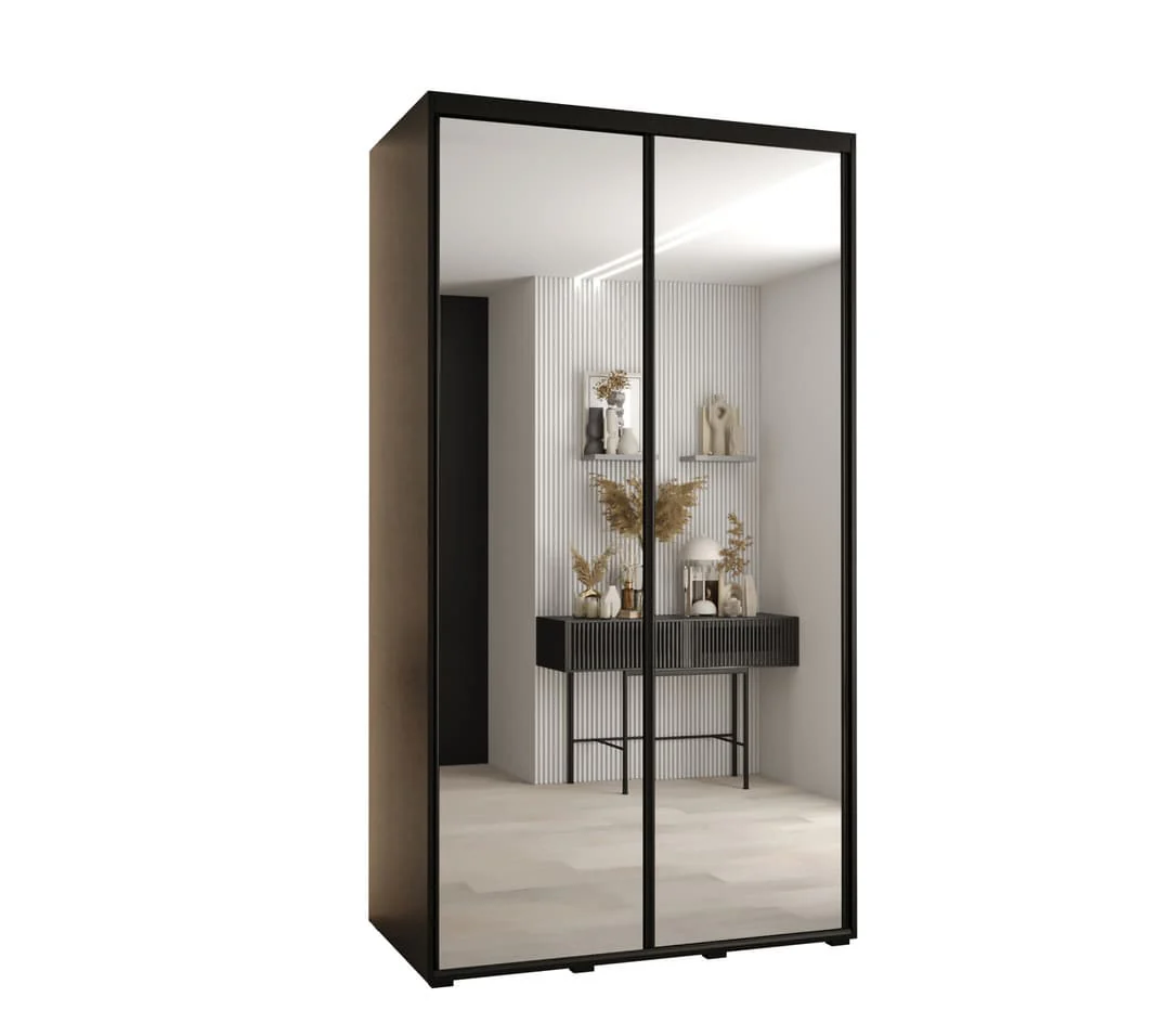 Cannes II Sliding Door Wardrobe 140cm - Image 9