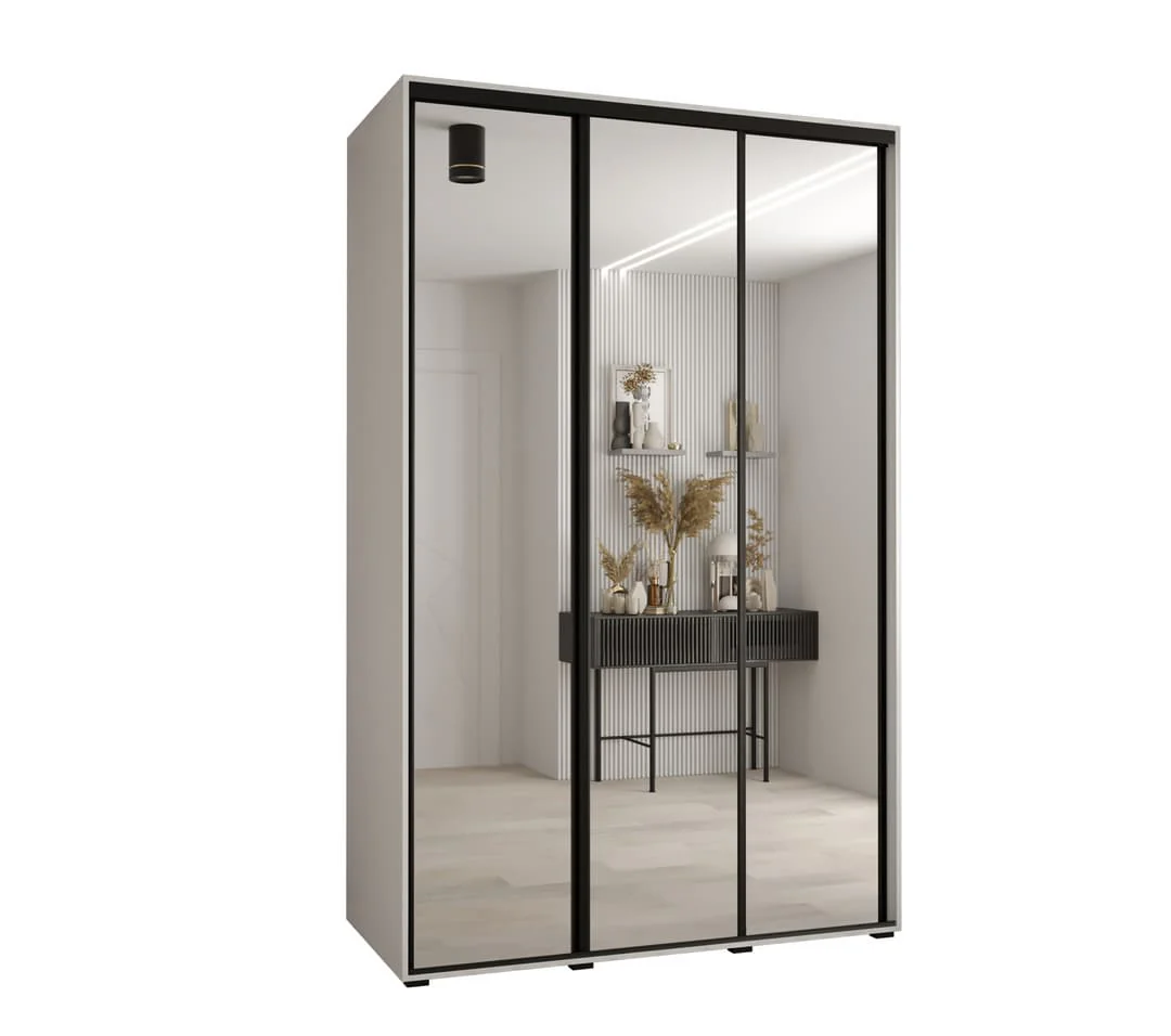 Cannes II Sliding Door Wardrobe 150cm - Image 2