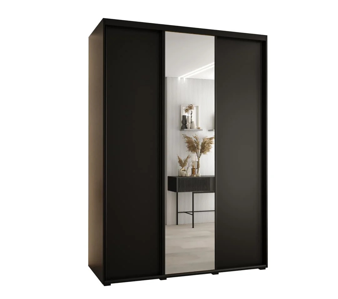 Cannes III Sliding Door Wardrobe 170cm - Image 9