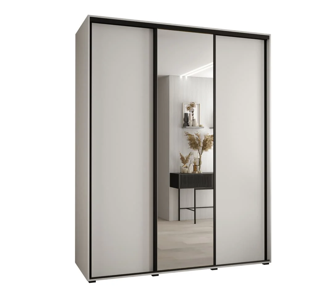 Cannes III Sliding Door Wardrobe 190cm - Image 9