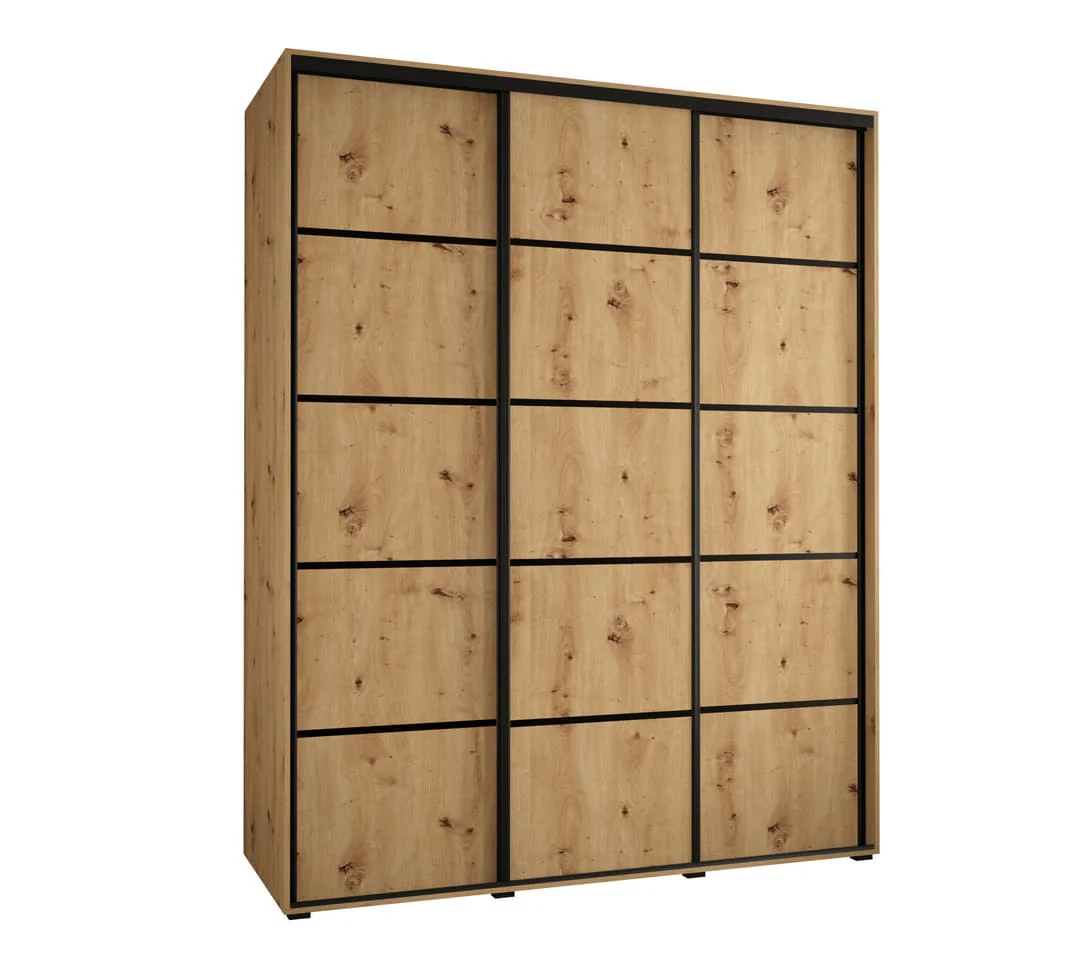 Cannes IV Sliding Door Wardrobe 190cm - Image 5