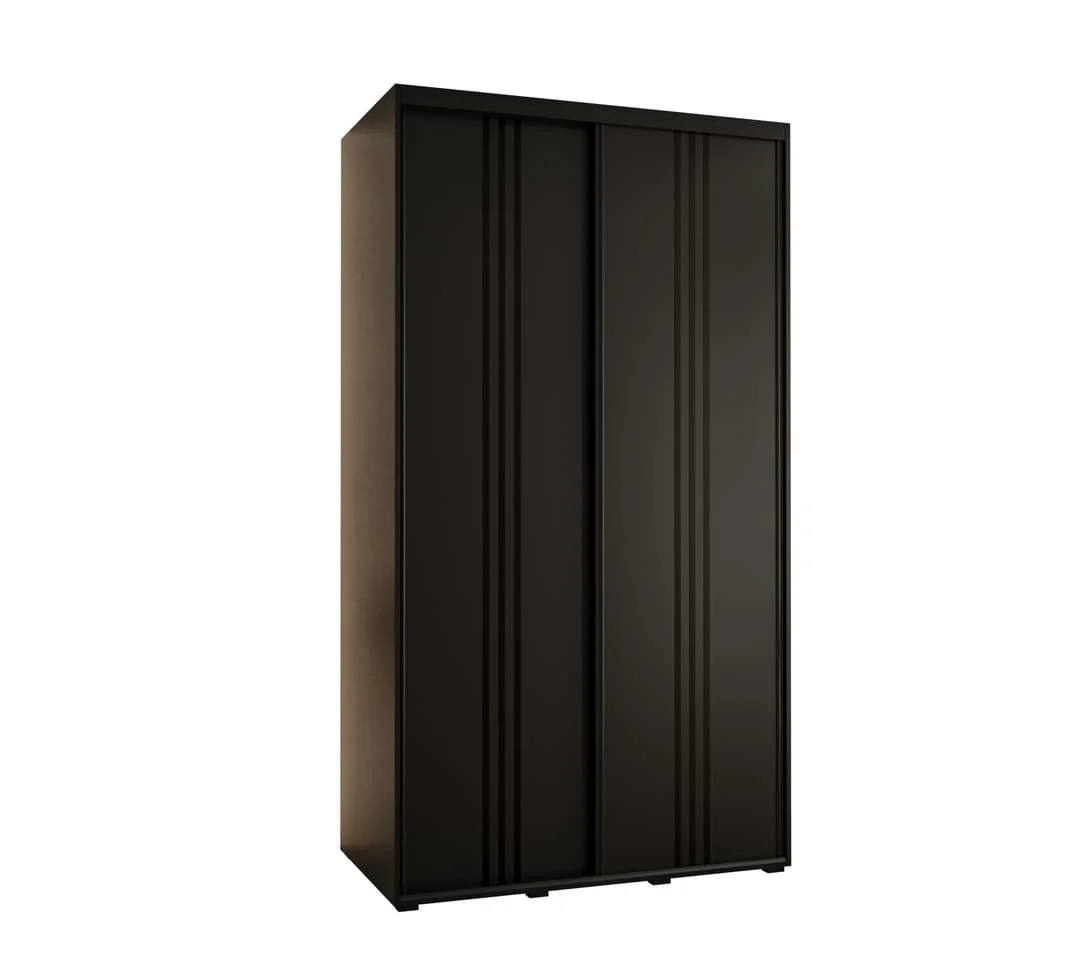 Cannes VI Sliding Door Wardrobe 140cm - Image 9