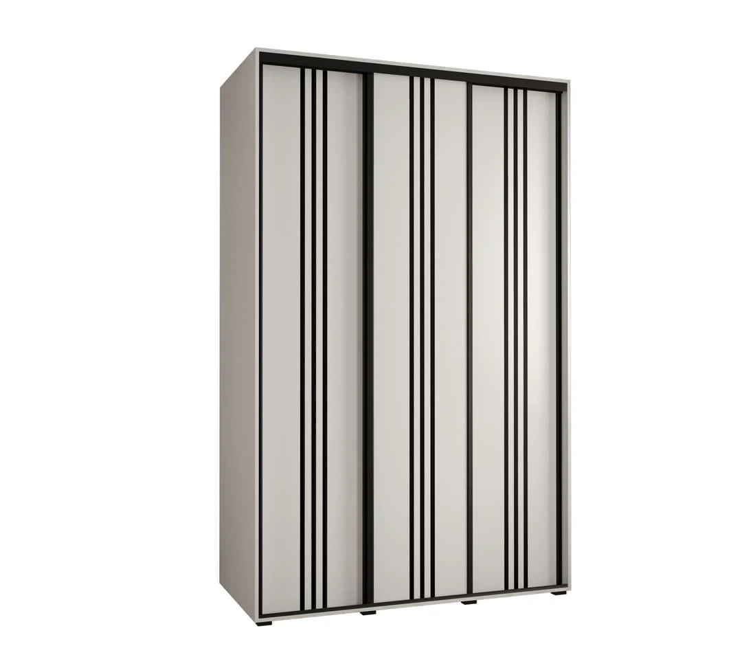 Cannes VI Sliding Door Wardrobe 160cm - Image 9