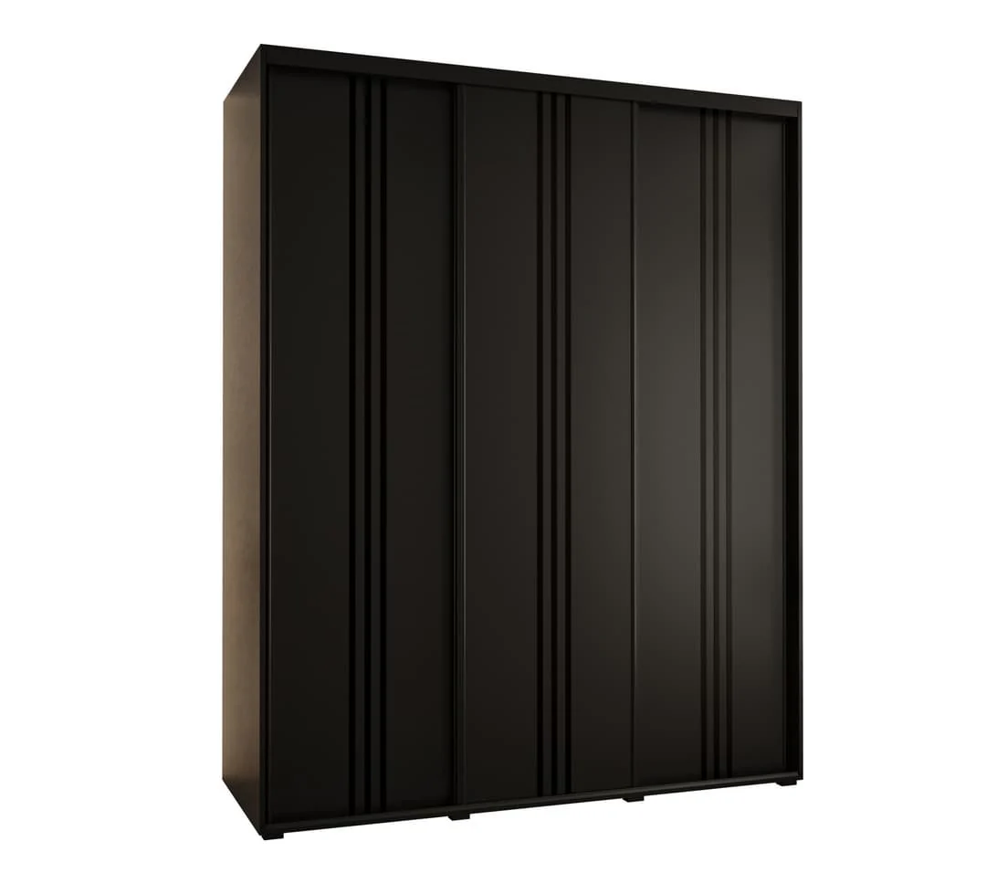Cannes VI Sliding Door Wardrobe 200cm - Image 8