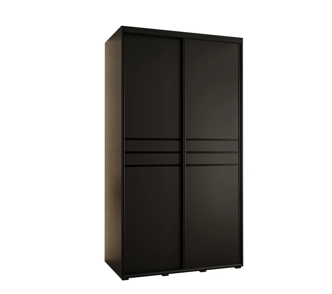 Cannes X Sliding Door Wardrobe 130cm - Image 2