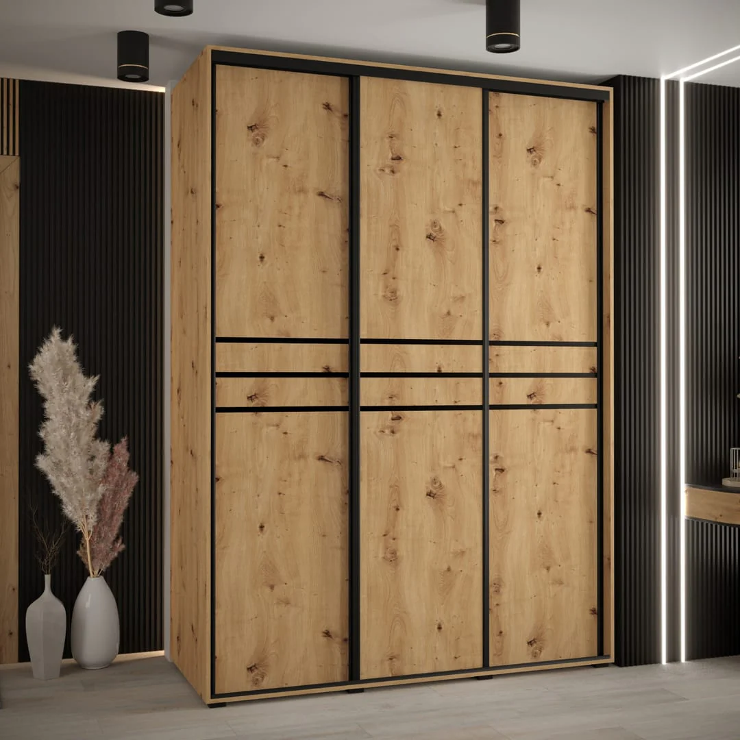 Cannes X Sliding Door Wardrobe 170cm