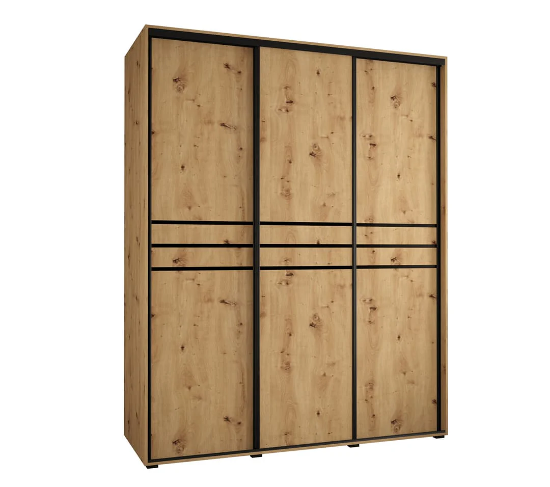 Cannes X Sliding Door Wardrobe 200cm - Image 2