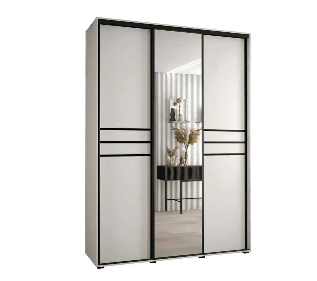 Cannes XI Sliding Door Wardrobe 180cm - Image 2
