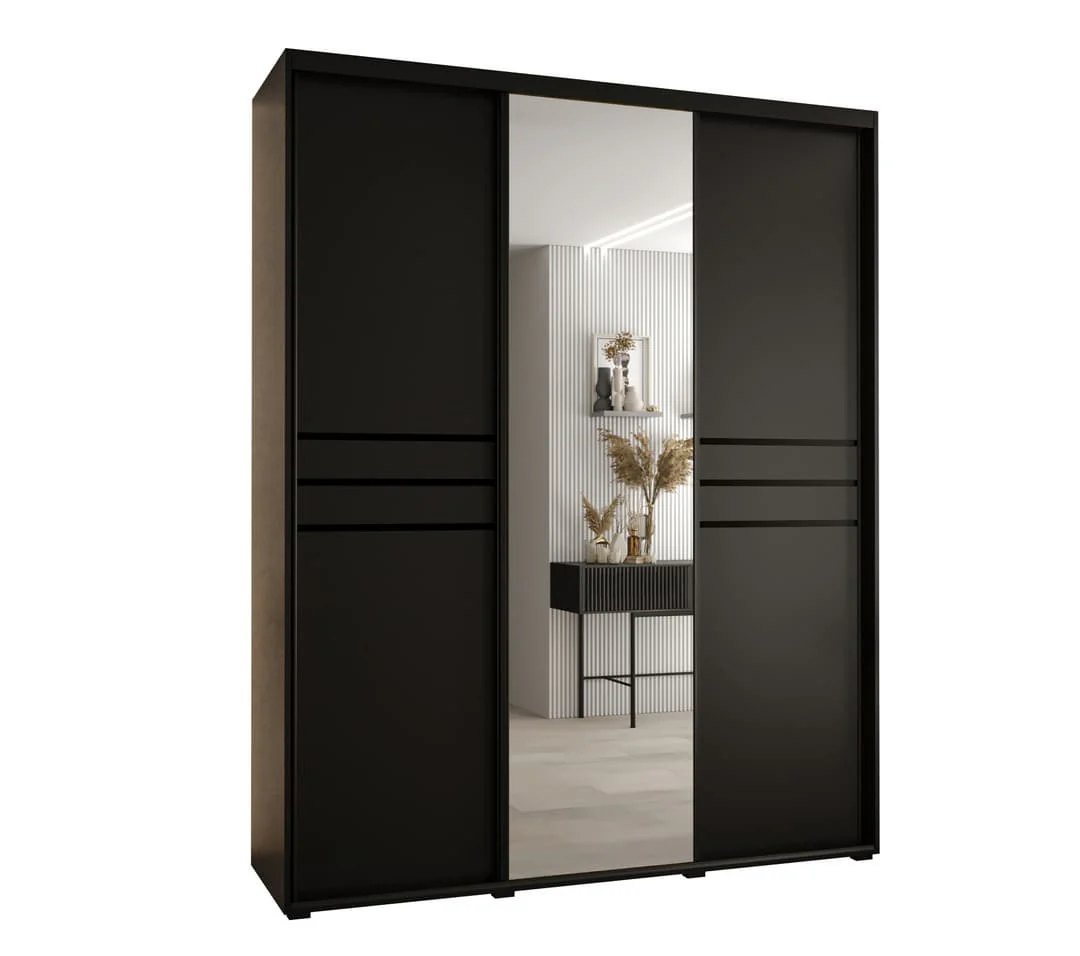 Cannes XI Sliding Door Wardrobe 190cm - Image 2
