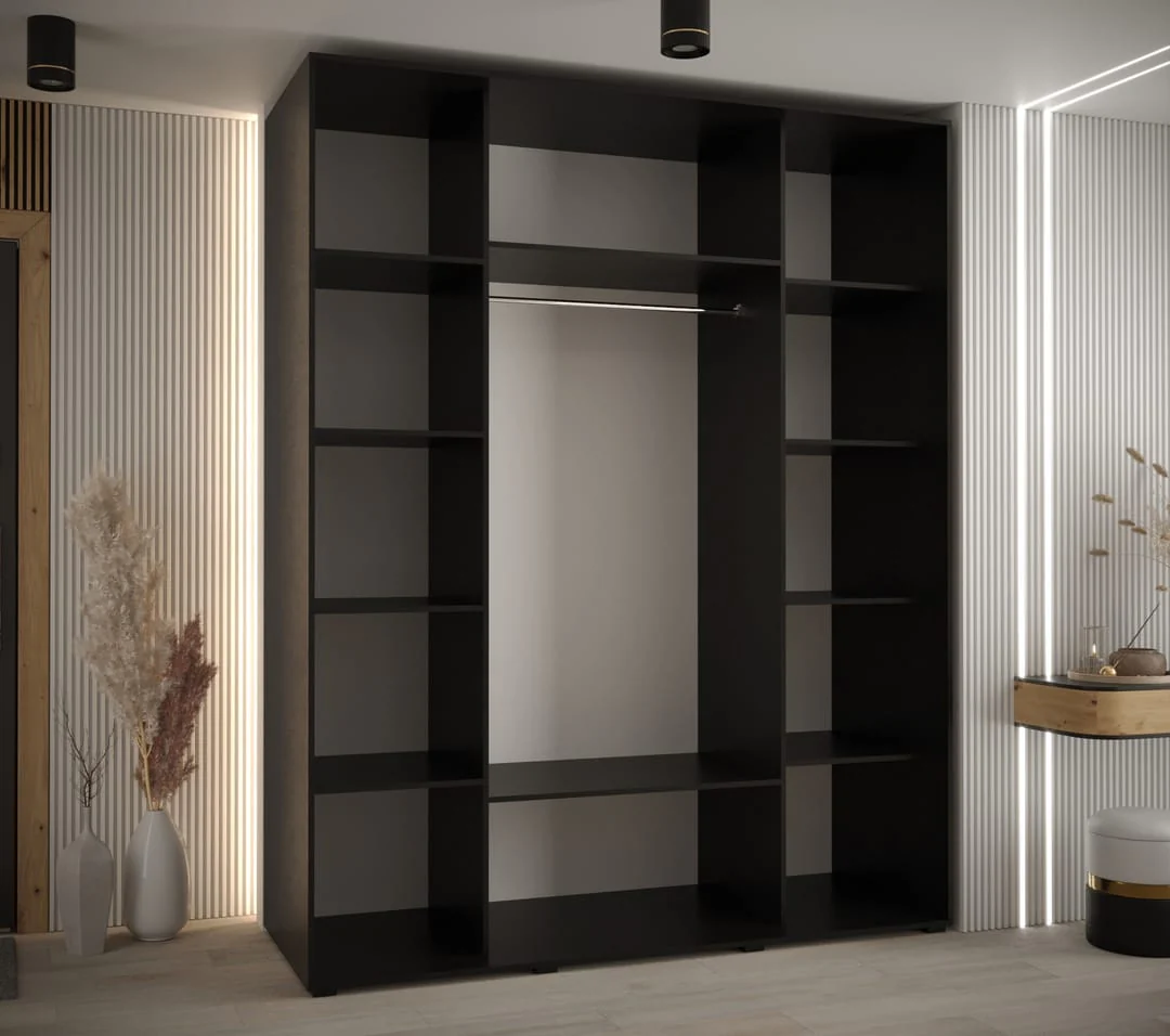 Cannes XI Sliding Door Wardrobe 190cm - Image 3