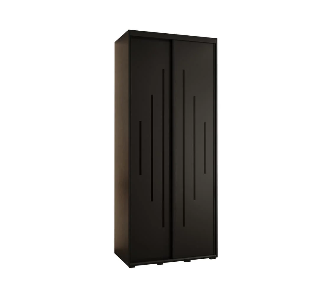 Cannes XII Sliding Door Wardrobe 110cm - Image 9