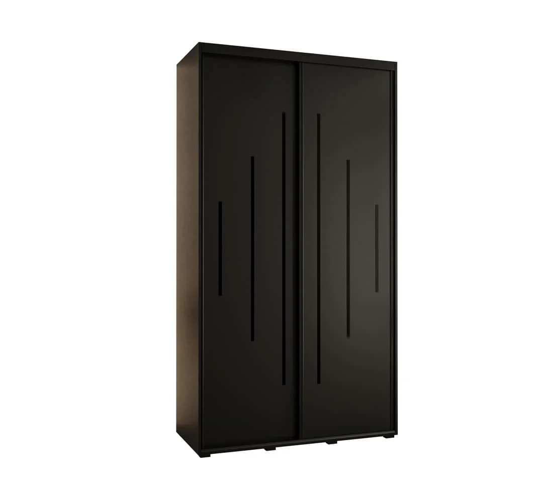 Cannes XII Sliding Door Wardrobe 130cm - Image 2