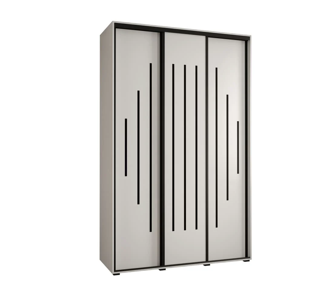 Cannes XII Sliding Door Wardrobe 150cm - Image 2