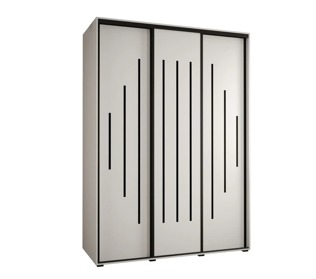 Cannes XII Sliding Door Wardrobe 170cm - Image 6