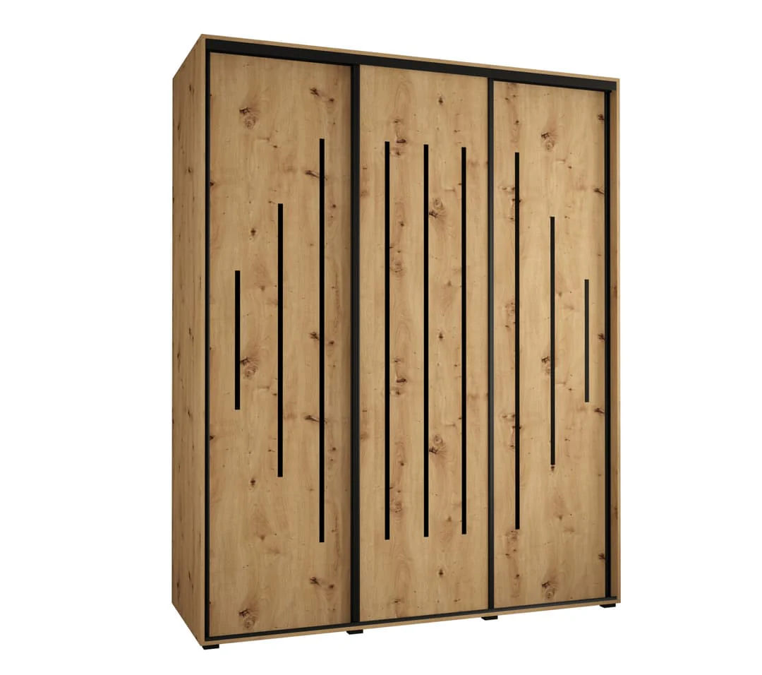 Cannes XII Sliding Door Wardrobe 190cm - Image 5