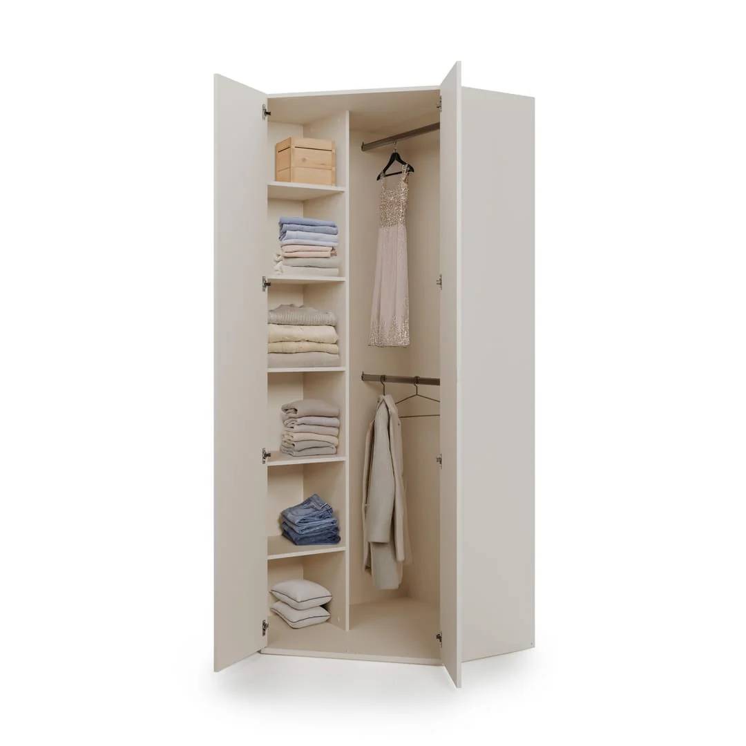 Charlie CH-01 Corner Wardrobe 100cm - Image 3