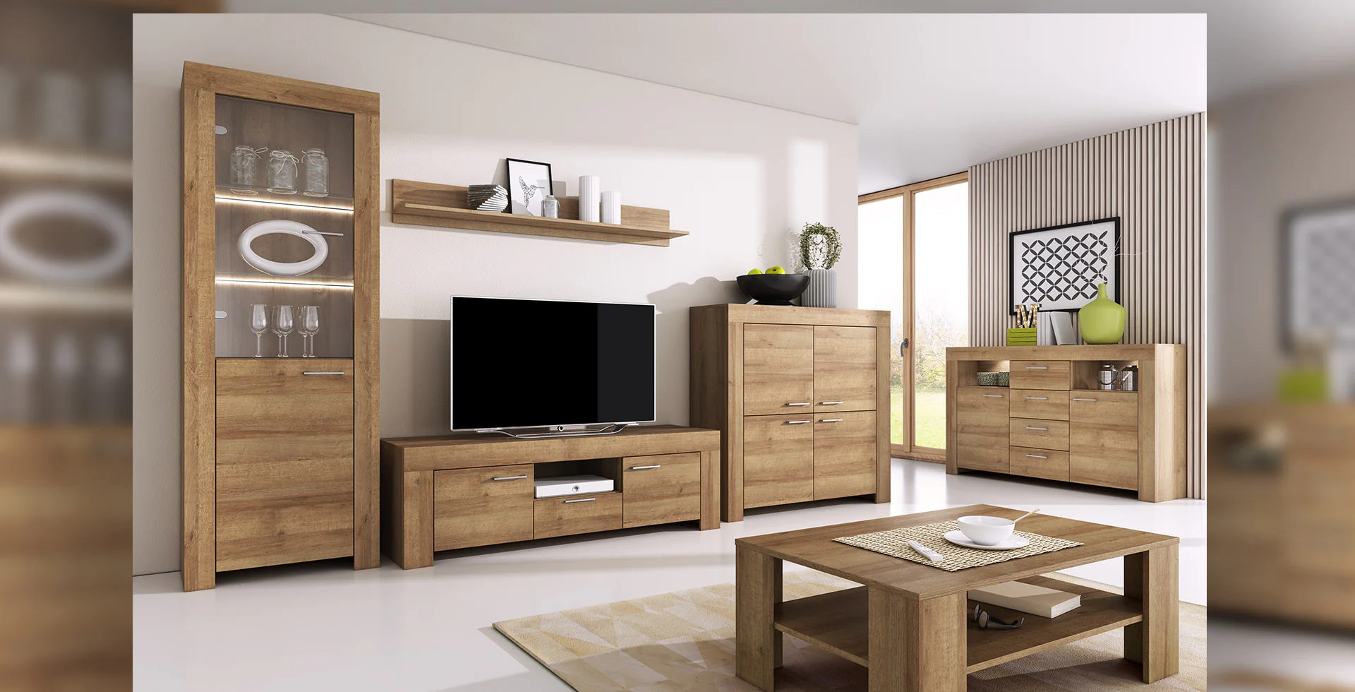 Sky Sideboard Cabinet 155cm - Image 4
