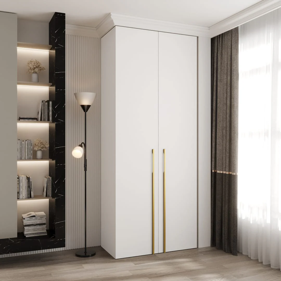 Como III Hinged Door Wardrobe 100cm - Image 5