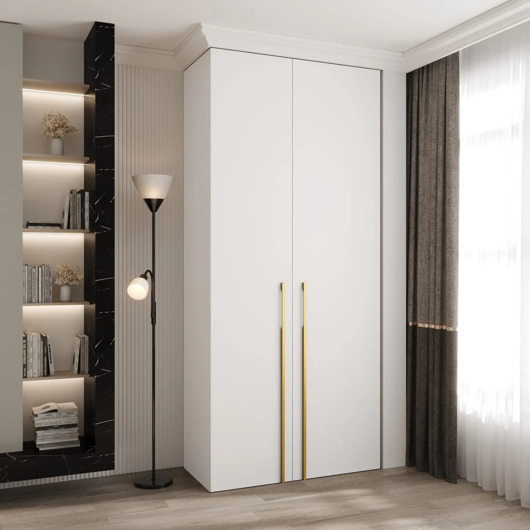 Como III Hinged Door Wardrobe 110cm - Image 5