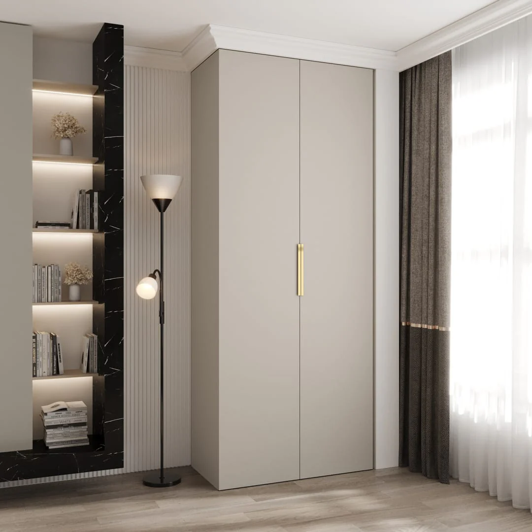 Como IV Hinged Door Wardrobe 100cm - Image 3