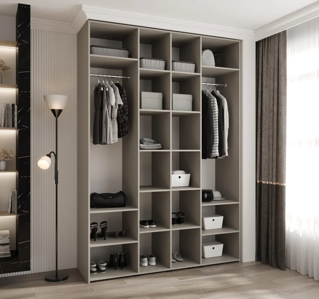 Como III Hinged Door Wardrobe 170cm - Image 3