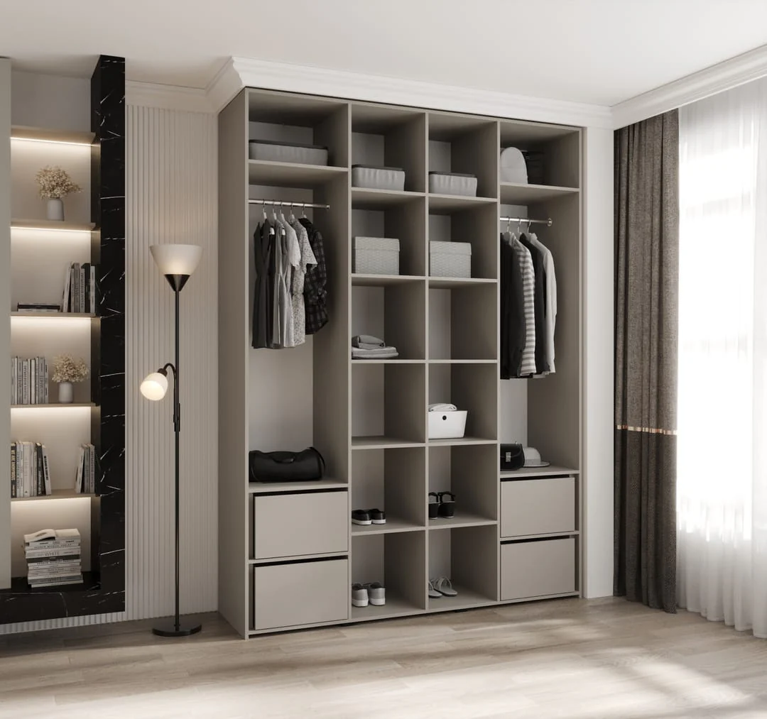Como I Hinged Door Wardrobe 180cm - Image 4