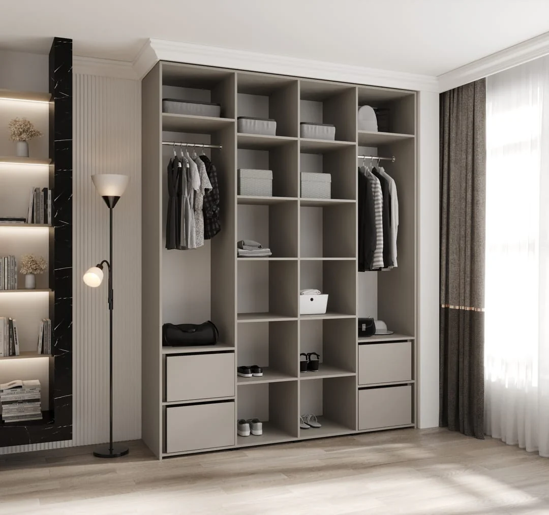 Como II Hinged Door Wardrobe 190cm - Image 6