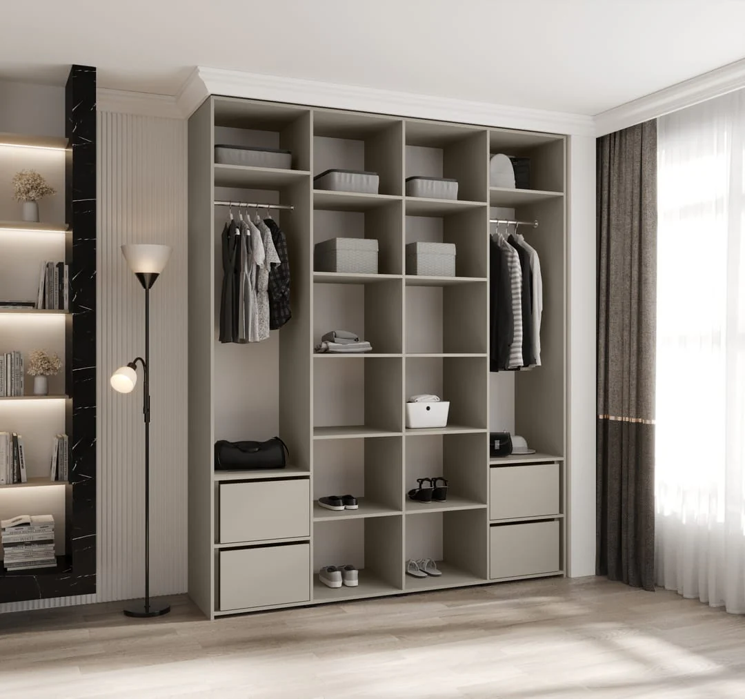 Como I Hinged Door Wardrobe 200cm - Image 4