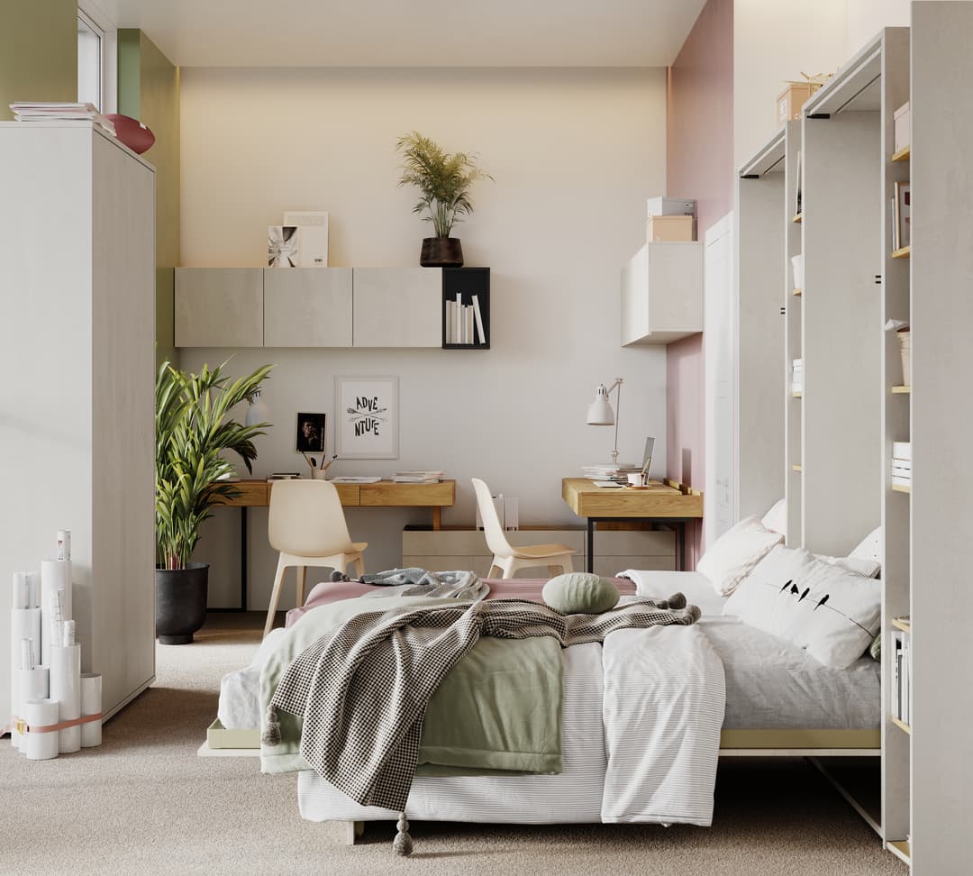 Concept Junior Vertical Wall Bed 90cm - Image 8