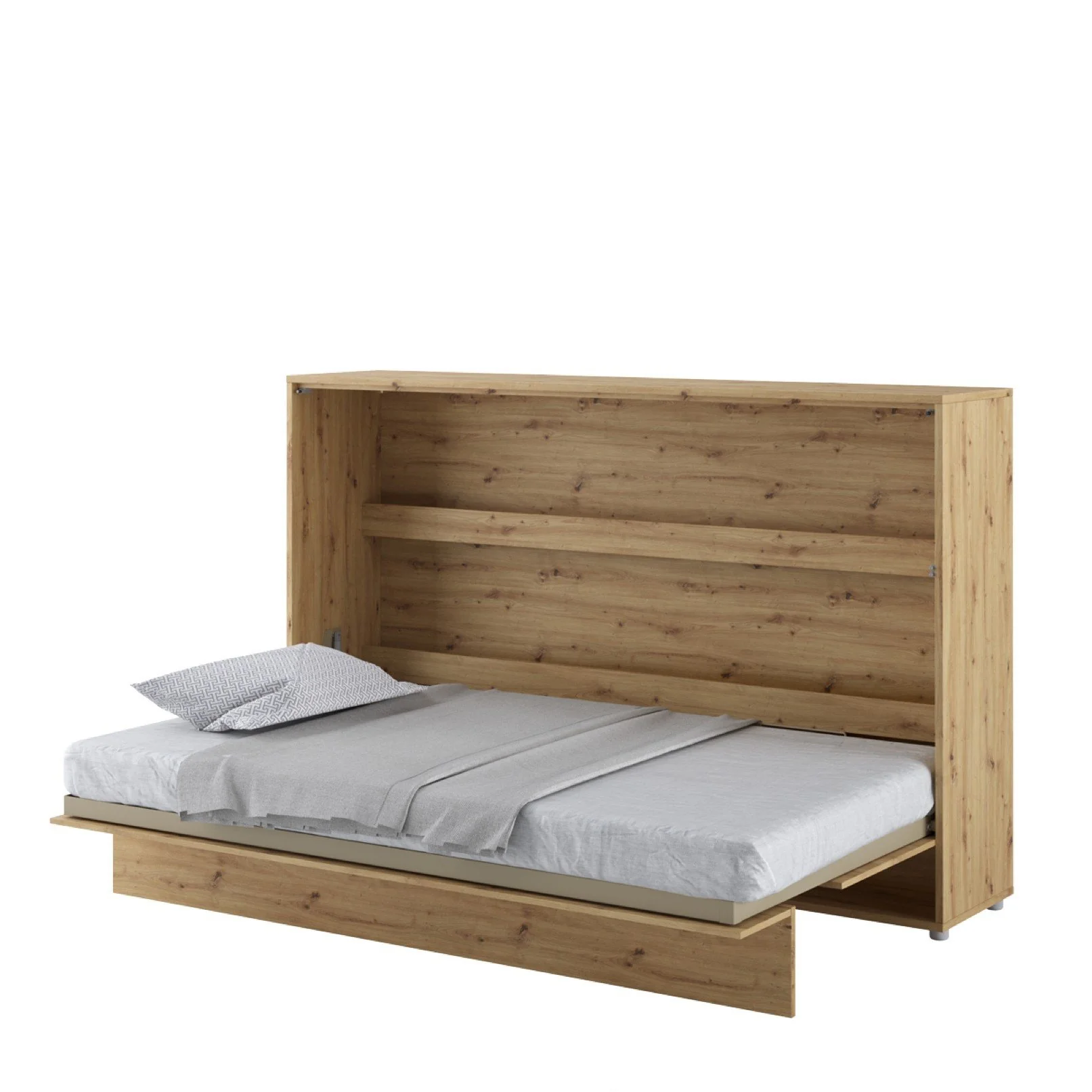 BC-05 Horizontal Wall Bed Concept 120cm With Storage Cabinet - Image 27