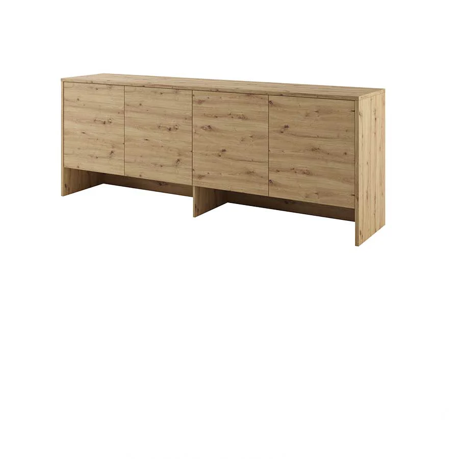 BC-05 Horizontal Wall Bed Concept 120cm With Storage Cabinet - Image 30