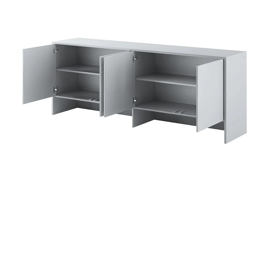 BC-05 Horizontal Wall Bed Concept 120cm With Storage Cabinet - Image 8