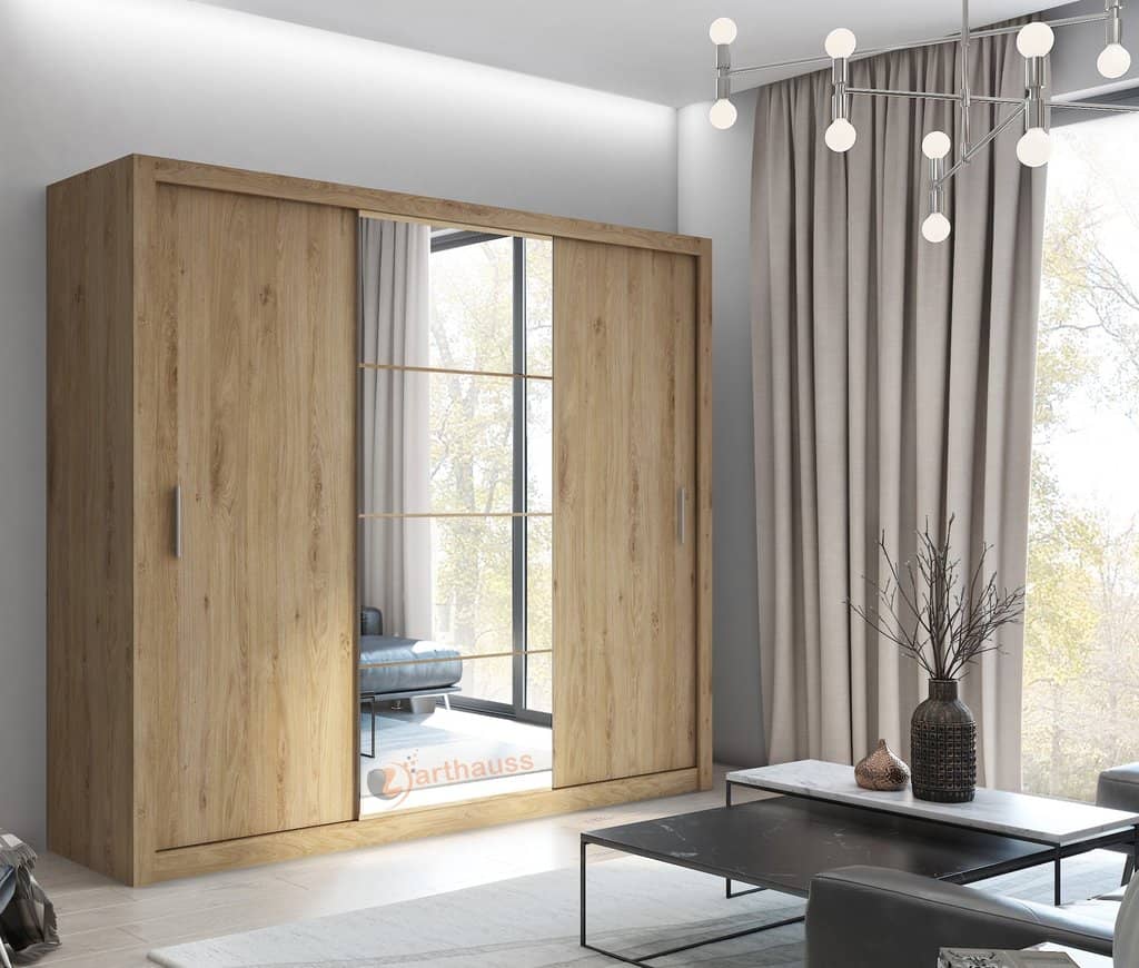 Idea 01 - 3 Sliding Door Wardrobe 250cm - Image 11