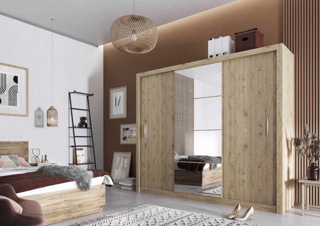 Idea 01 - 3 Sliding Door Wardrobe 250cm - Image 14