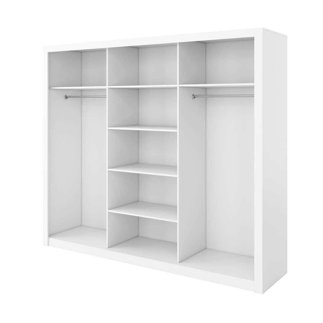Idea 01 - 3 Sliding Door Wardrobe 250cm - Image 5