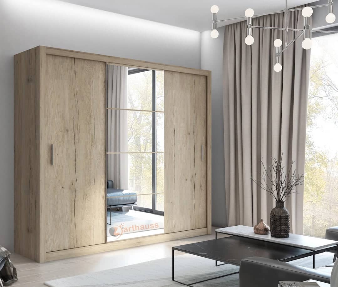 Idea 01 - 3 Sliding Door Wardrobe 250cm - Image 8