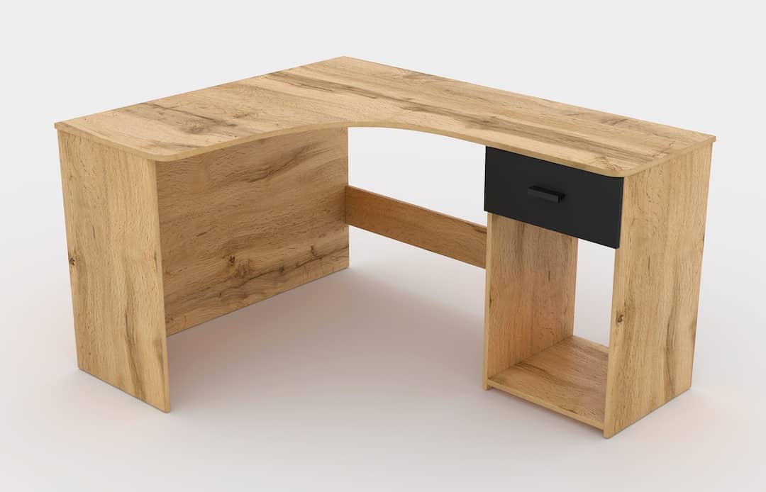 Corner Desk 155cm - Image 7