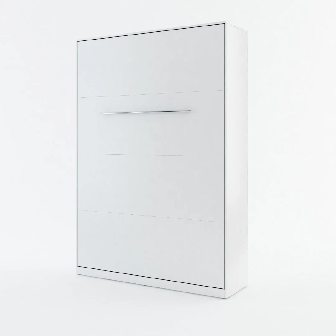 CP-01 Vertical Wall Bed Concept Pro 140cm with Storage Cabinets - Image 7