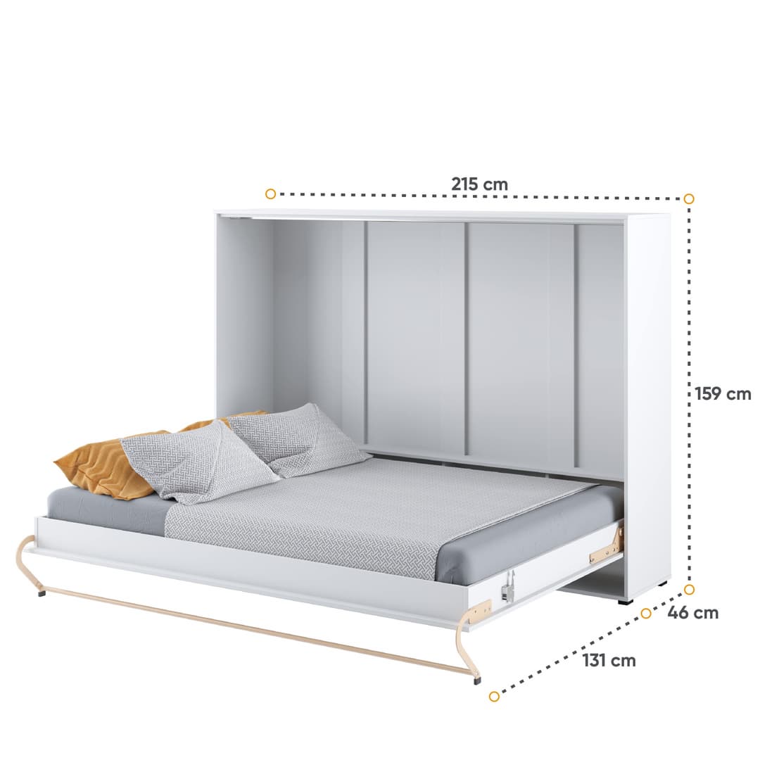CP-04 Horizontal Wall Bed Concept 140cm - Image 4