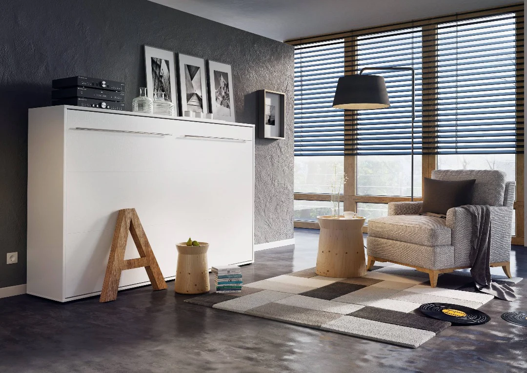 CP-04 Horizontal Wall Bed Concept 140cm - Image 5