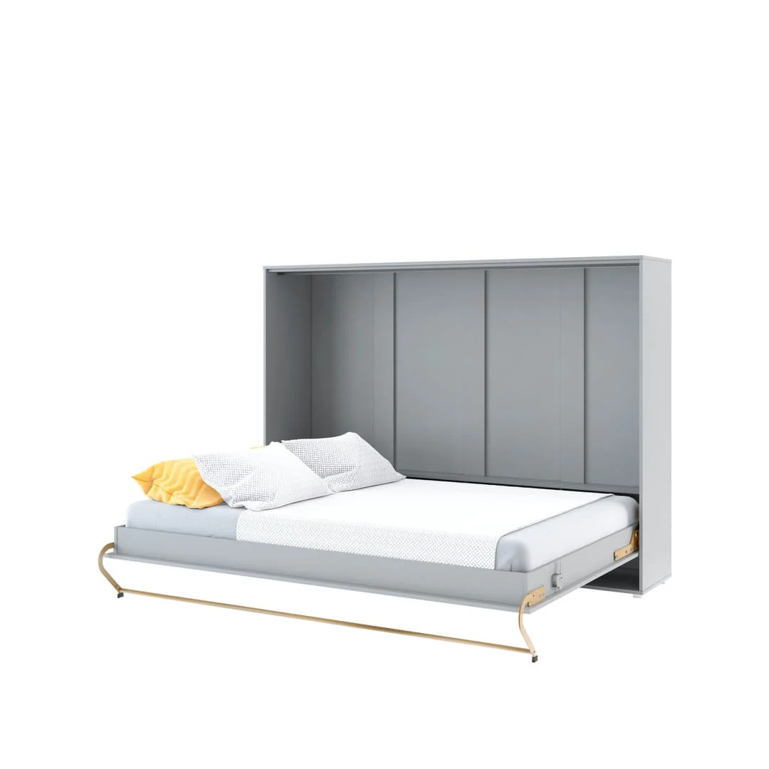 CP-04 Horizontal Wall Bed Concept Pro 140cm with Over Bed Unit - Image 11