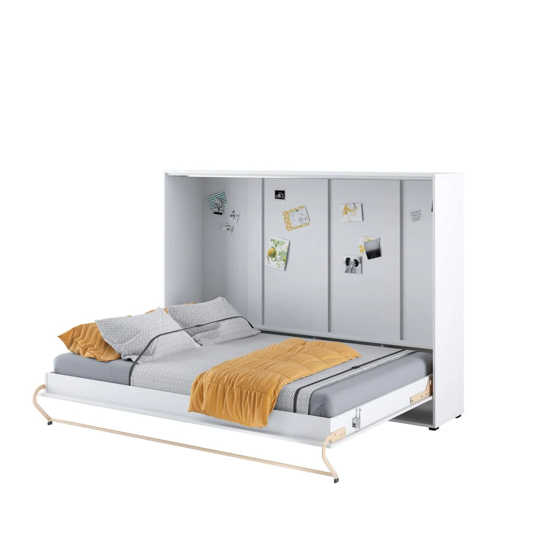CP-04 Horizontal Wall Bed Concept Pro 140cm with Over Bed Unit - Image 5