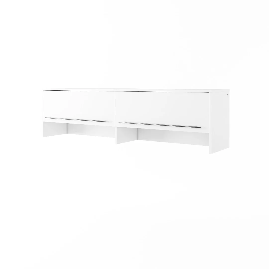 CP-04 Horizontal Wall Bed Concept Pro 140cm with Over Bed Unit - Image 6