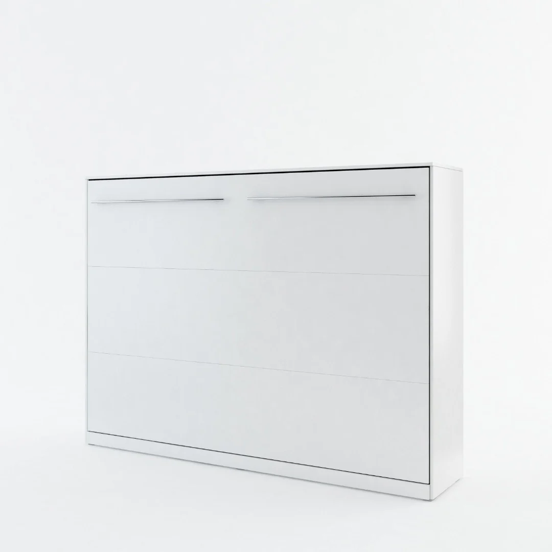 CP-04 Horizontal Wall Bed Concept Pro 140cm with Over Bed Unit - Image 7