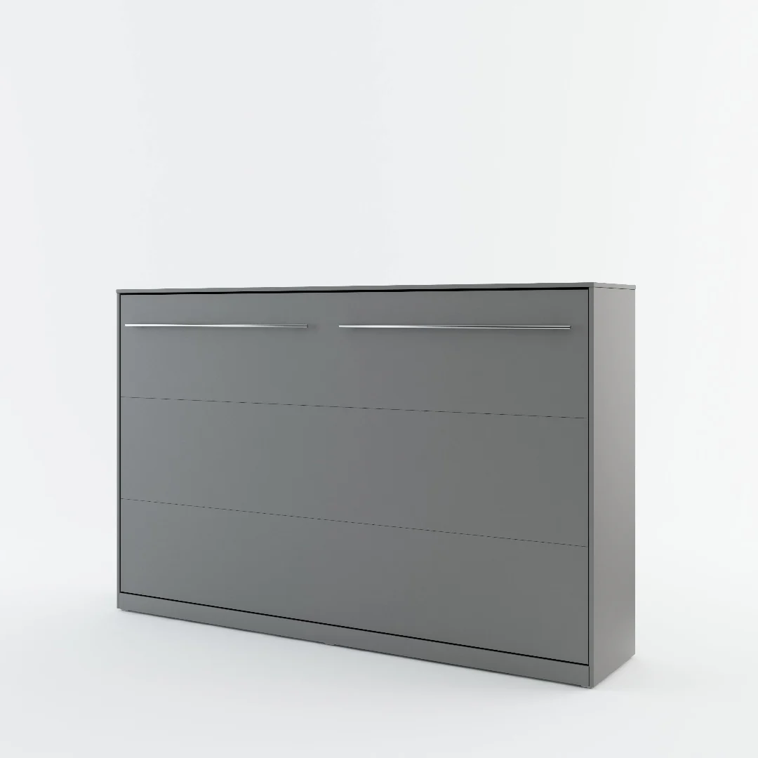 CP-05 Horizontal Wall Bed Concept Pro 120cm with Over Bed Unit - Image 10