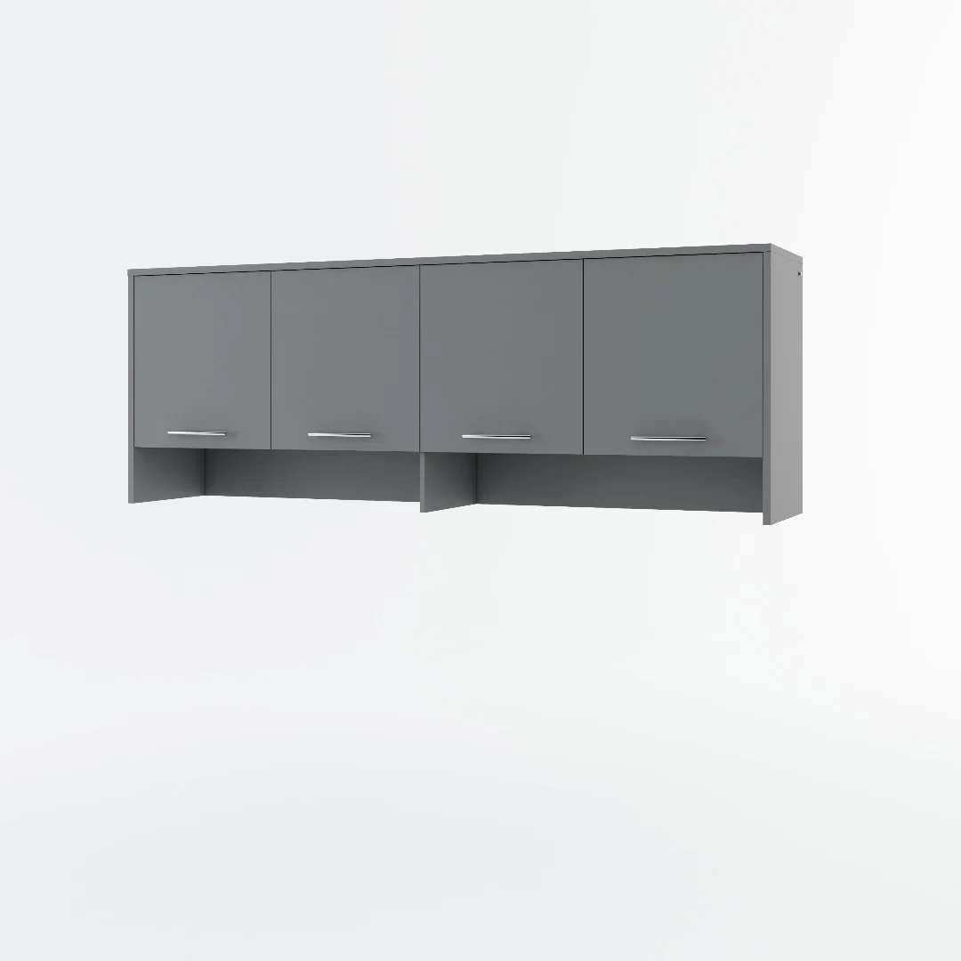 CP-05 Horizontal Wall Bed Concept Pro 120cm with Over Bed Unit - Image 13
